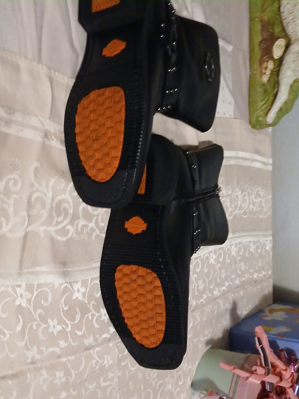Ladies Harley Davidson Riding Boots - Picture 6 of 7
